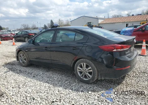 2018 Hyundai Elantra Sel from USA, damaged, VIN KMHD84LFXJU512176